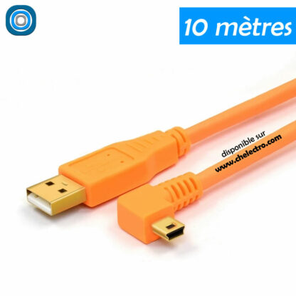 Câble USB / mini USB | 10 mètres – Image 4