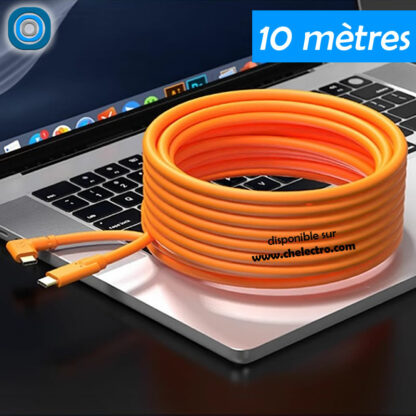 Câble USB C mâle | 10 mètres – Image 5