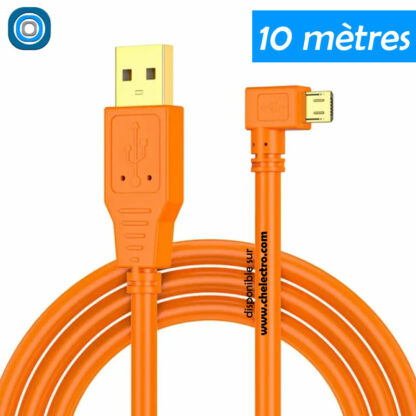 Câble USB / micro USB | 10 mètres – Image 2