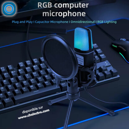 Microphone Gaming RGB – Image 3