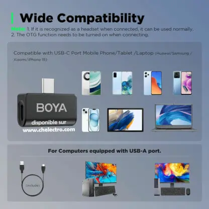 Double micro Boya Omic U – Image 5