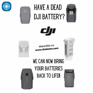 Réparation batteries drones DJi