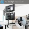 Support double écrans fixable – Image 5