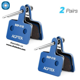 Paire plaquettes frein vélo