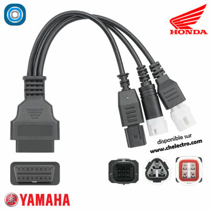 Cable OBD II Moto Scooter