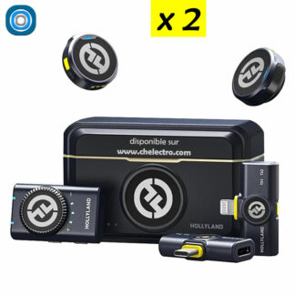 Double micro cravate Lark M2