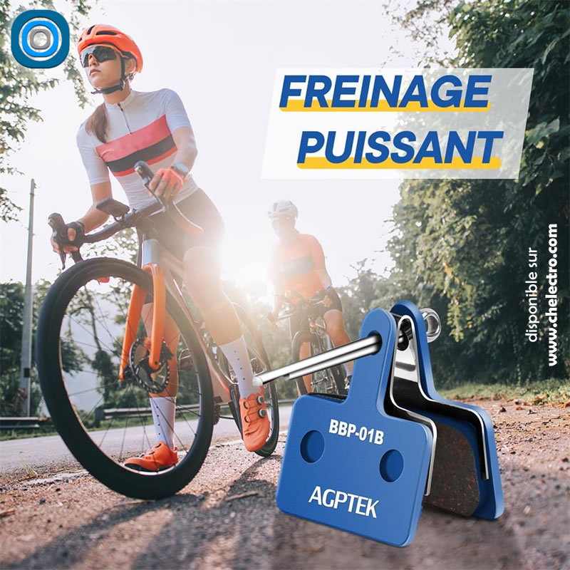 Paire plaquettes frein vélo – Image 5