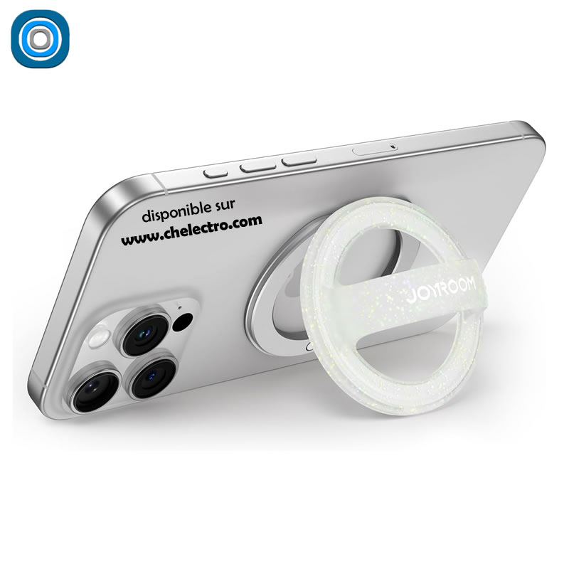 Support magnétique smartphone | Blanc