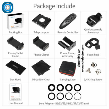 Téléprompteur portable 10 pouces – Image 6
