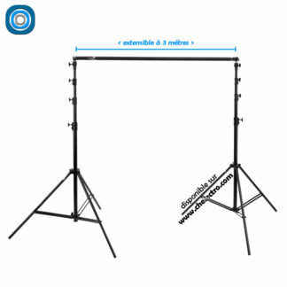 Support mobile fond studio