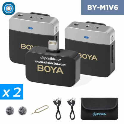 Double micro sans fil Boya M1V – Image 2
