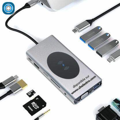 Hub USB-C HDMI | 13 en 1 – Image 2
