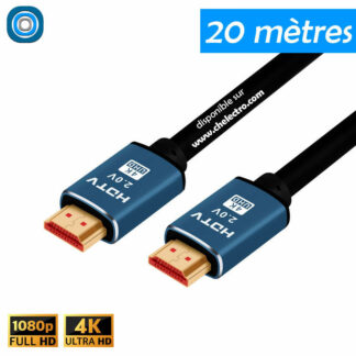 Câble HDMI Premium 2K4K | 20m
