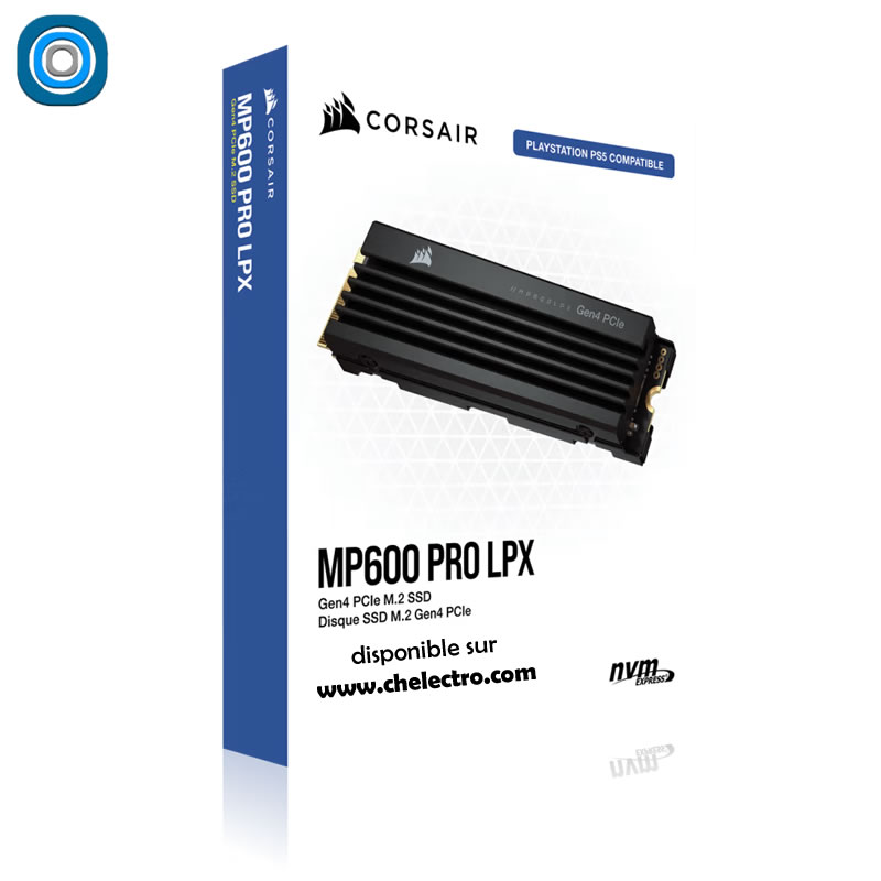 Disque dur M2 NVMe Corsair - 1000 Go – Image 2