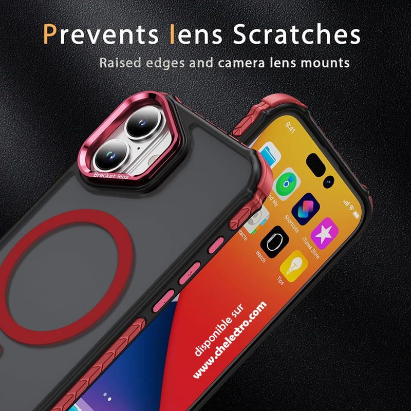 Coque iPhone 16 Plus | Red bracket – Image 3