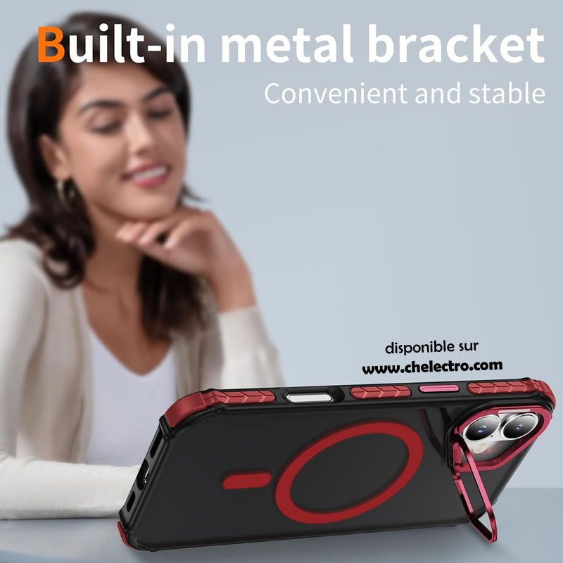 Coque iPhone 16 Plus | Red bracket – Image 5