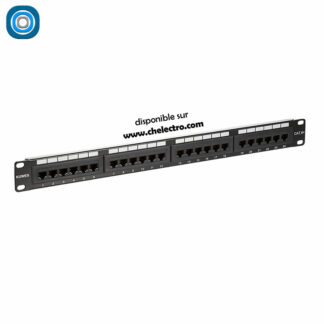 Panneau brassage CAT.6+ | 24 ports