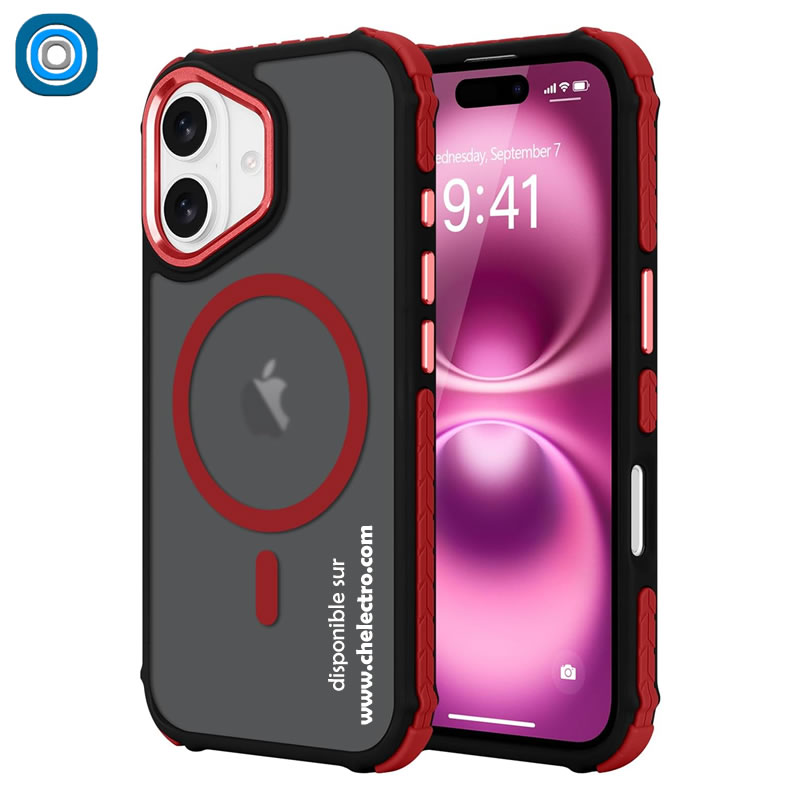 Coque iPhone 16 Plus | Red bracket