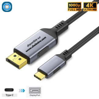 Câble USB-C DisplayPort 4K