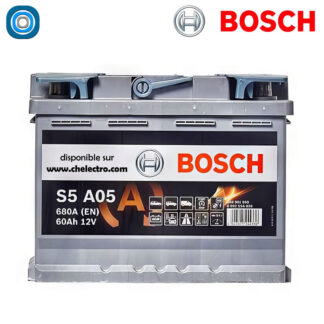 Batterie auto AGM 60Ah | BOSCH