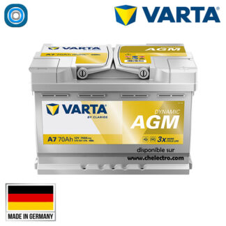 Batterie auto AGM 70Ah | Varta